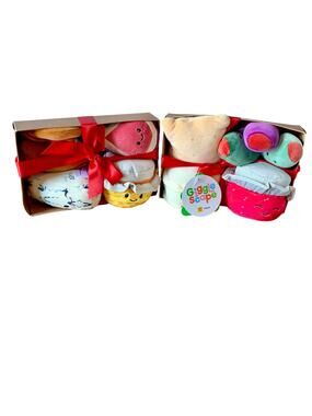 Giggle Scape Charcuterie Plush 2 Sets Fig Honey Jam Cheese Olives Crackers NIB